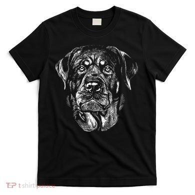 Hand Drawn Rottweiler Dog T-Shirt