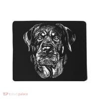 Hand Drawn Rottweiler Dog Mousepad thumb 0