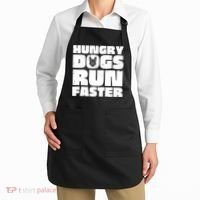 Hungry Dogs Run Faster Apron thumb 2