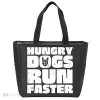 Hungry Dogs Run Faster Tote Bag thumb 0