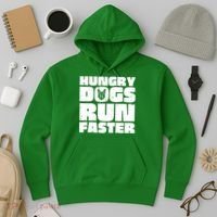 Hungry Dogs Run Faster Hoodie thumb 3