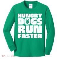 Hungry Dogs Run Faster Kids Long Sleeve Shirt thumb 0