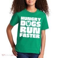 Hungry Dogs Run Faster Kids T-Shirt thumb 2