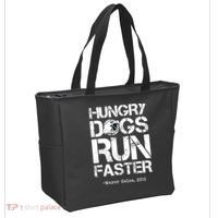 Hungry Dogs Run Faster Tote Bag thumb 2