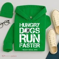 Hungry Dogs Run Faster Hoodie thumb 4