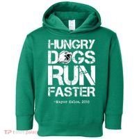 Hungry Dogs Run Faster Toddler Hoodie thumb 0