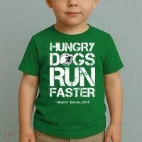 Hungry Dogs Run Faster Toddler T-Shirt thumb 2