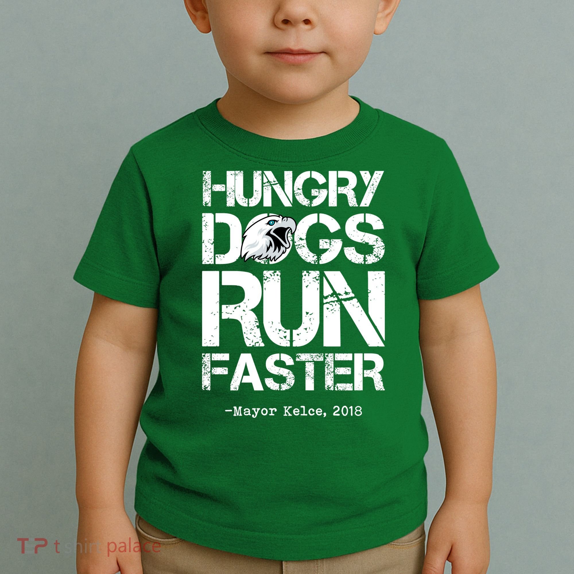 Hungry Dogs Run Faster Toddler T-Shirt