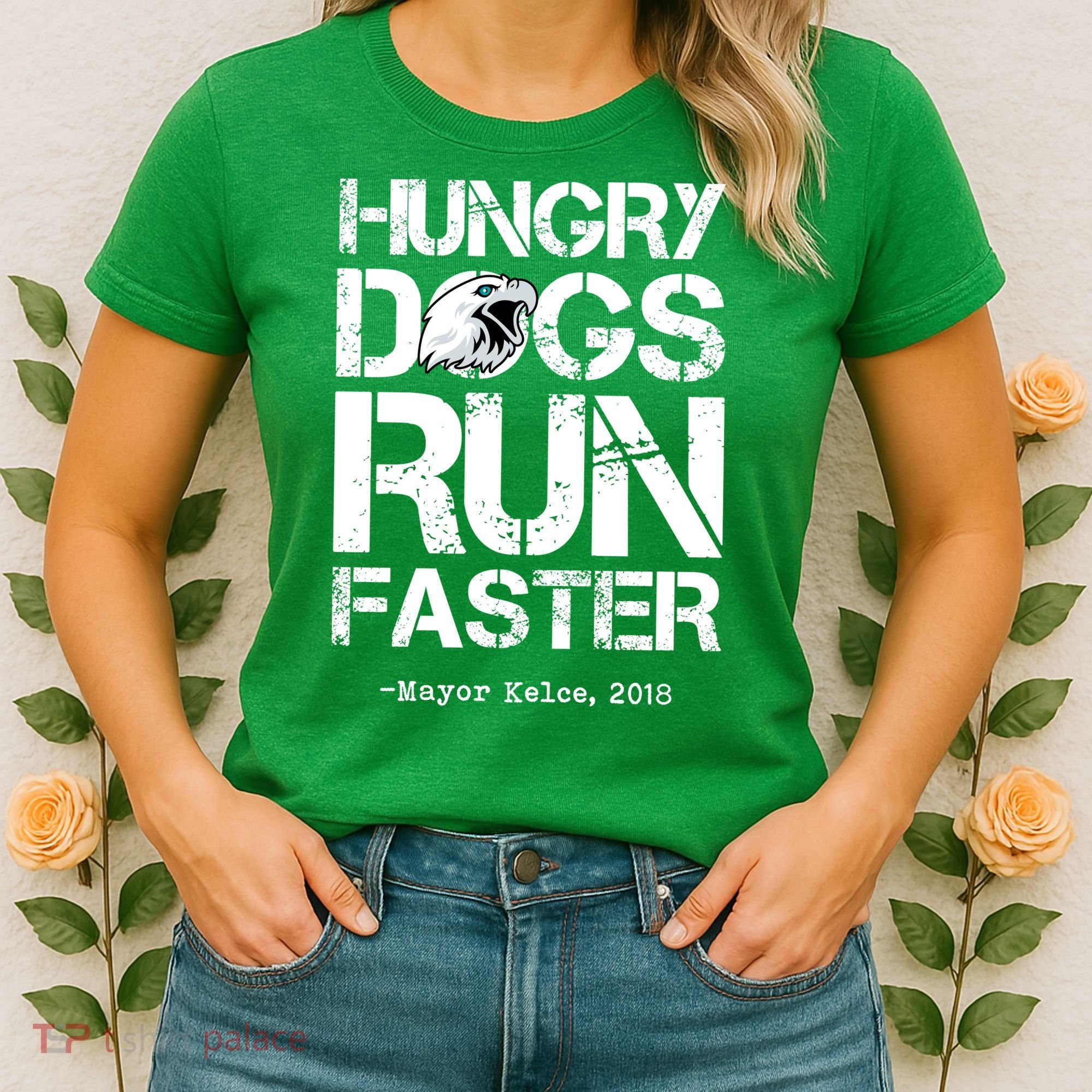 Hungry Dogs Run Faster Women's T-Shirt