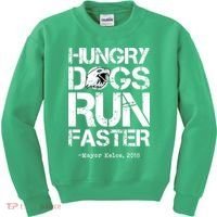 Hungry Dogs Run Faster Kids Sweatshirt thumb 0