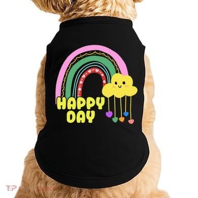 Happy Day Retro 80s Sunshine Doggie Tank