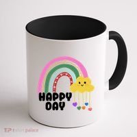 Happy Day Retro 80s Sunshine Coffee Mug thumb 1