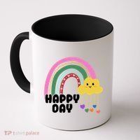 Happy Day Retro 80s Sunshine Coffee Mug thumb 0