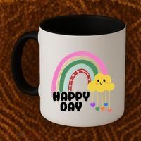 Happy Day Retro 80s Sunshine Coffee Mug thumb 2
