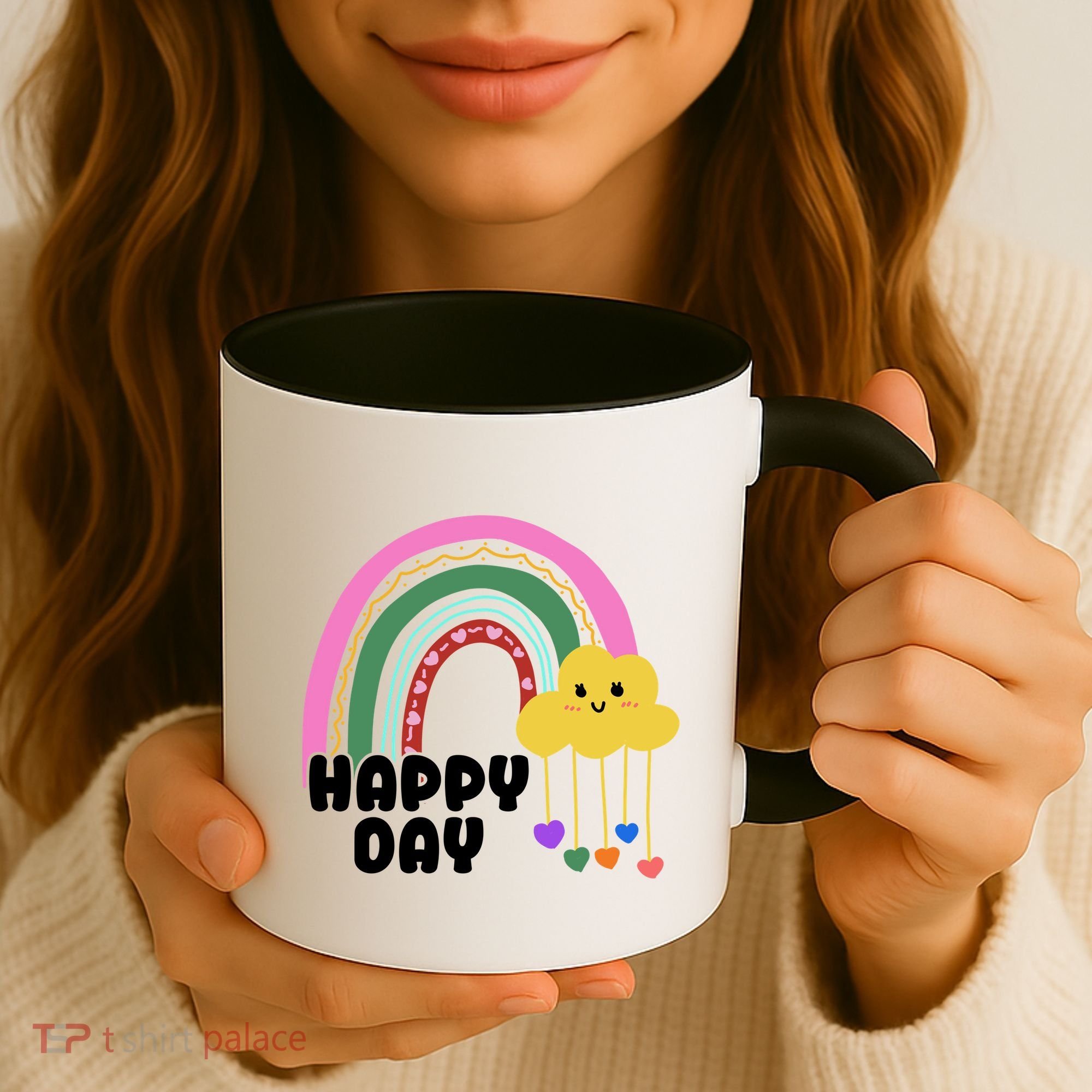 Happy Day Retro 80s Sunshine Coffee Mug