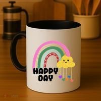 Happy Day Retro 80s Sunshine Coffee Mug thumb 4