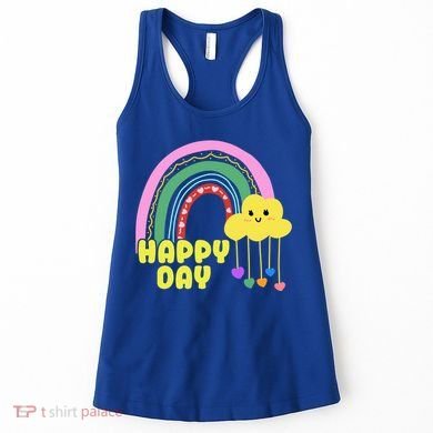 Happy Day Retro 80s Sunshine Women's Tank Top