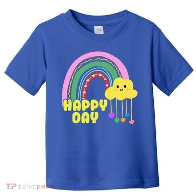 Happy Day Retro 80s Sunshine Toddler T-Shirt