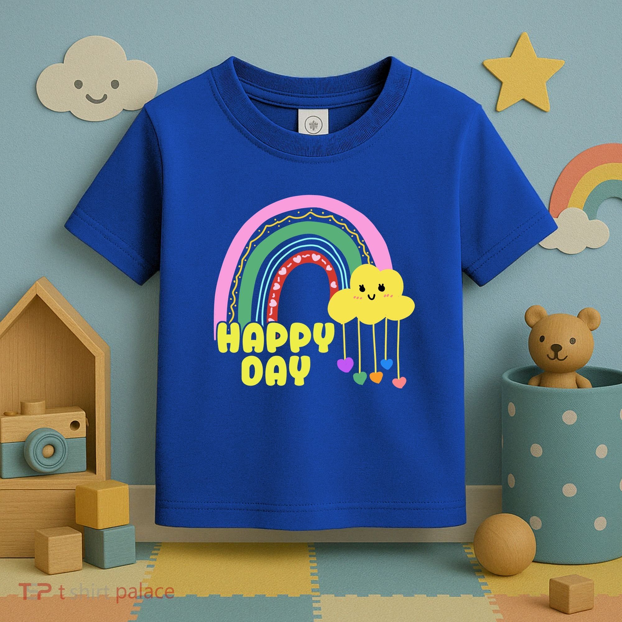 Happy Day Retro 80s Sunshine Toddler T-Shirt