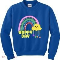 Happy Day Retro 80s Sunshine Kids Sweatshirt thumb 0