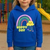 Happy Day Retro 80s Sunshine Kids Hoodie thumb 3
