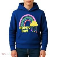 Happy Day Retro 80s Sunshine Kids Hoodie thumb 4