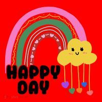 Happy Day Retro 80s Sunshine Santa Hat thumb 1