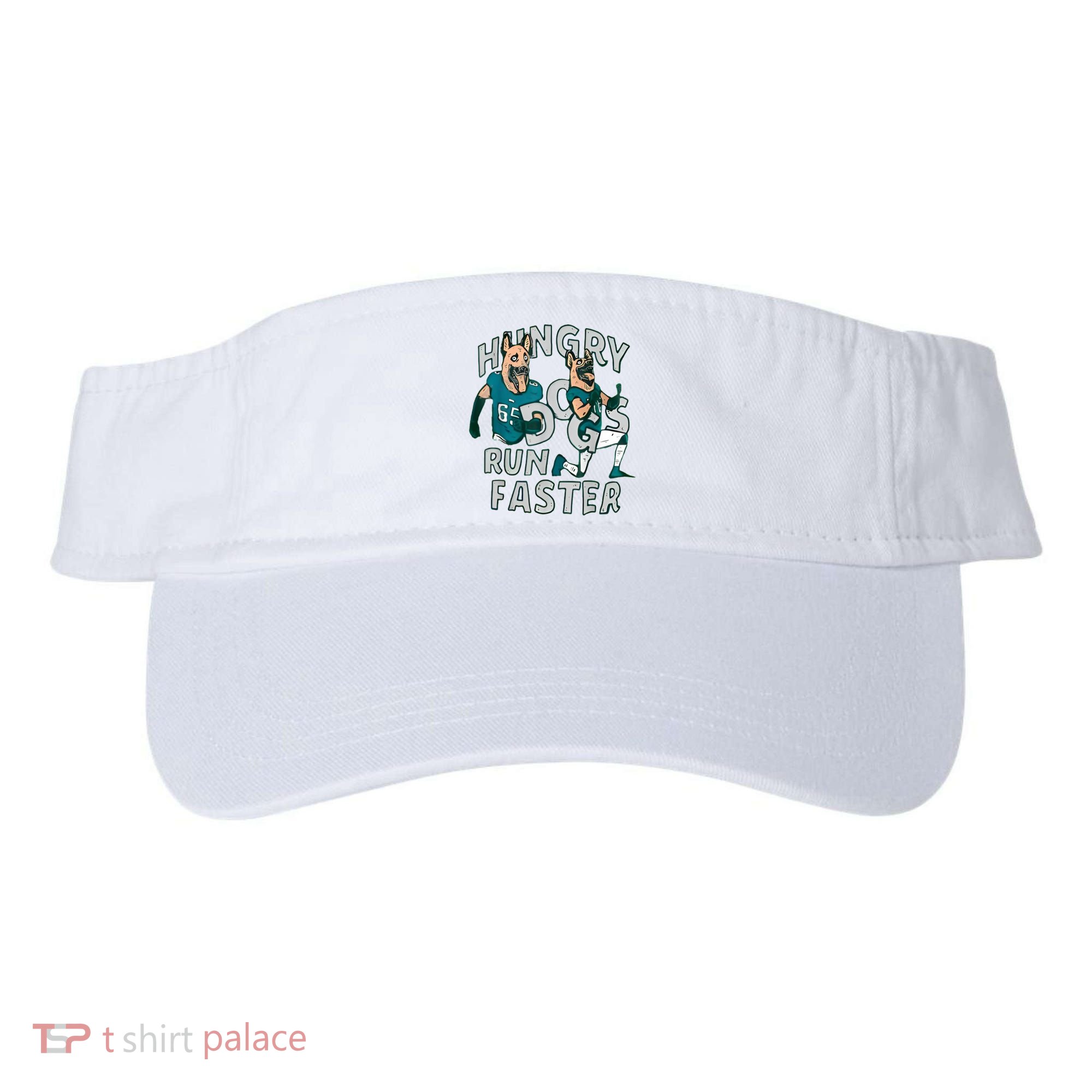 Hungry Dogs Run Faster Visor
