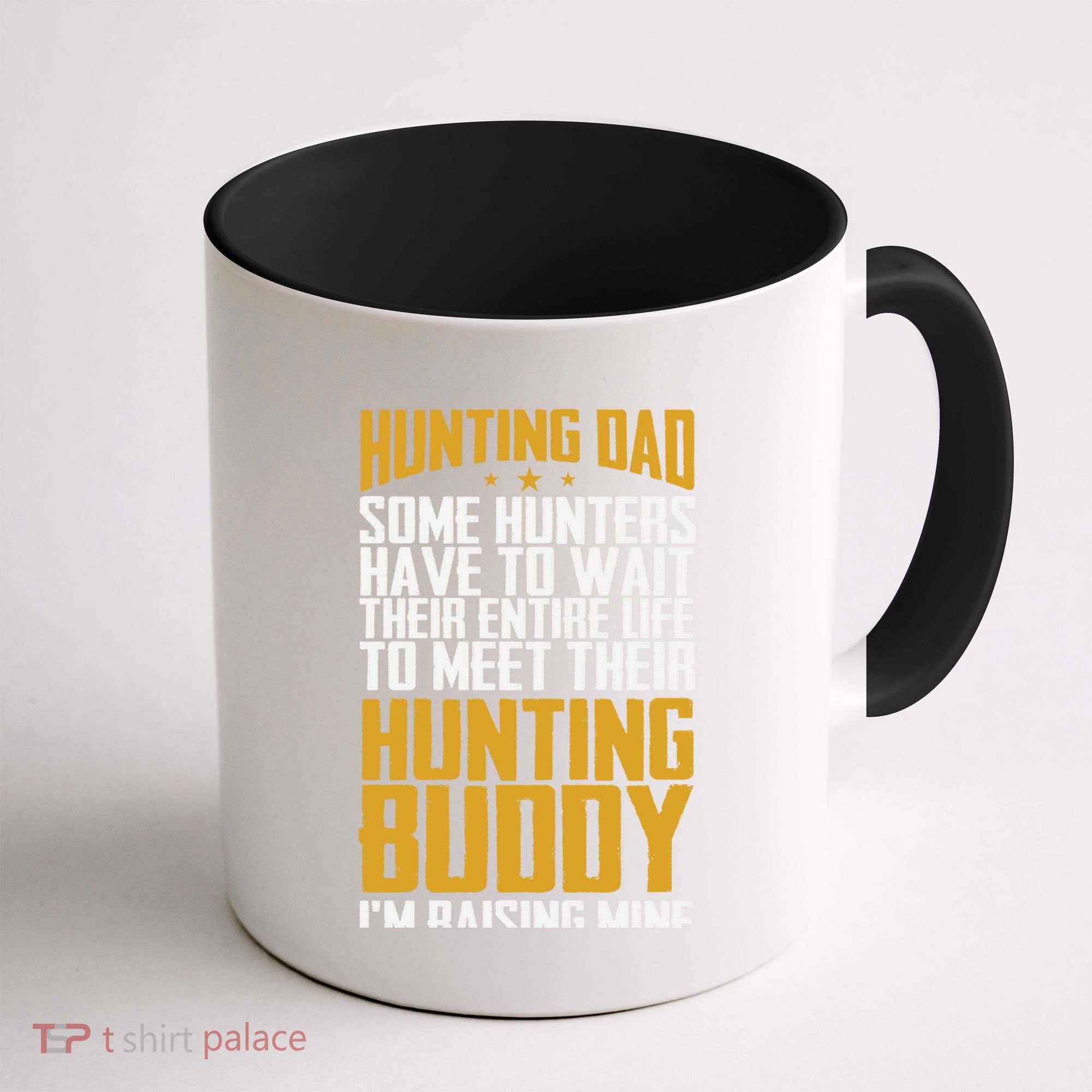 Hunting Dad Some Hunters Have To Wait Hunting Father Gift Coffee Mug