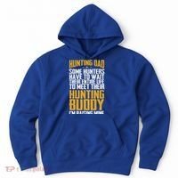 Hunting Dad Some Hunters Have To Wait Hunting Father Gift Hoodie thumb 0