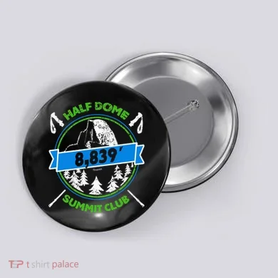 Half Dome Summit Club Button