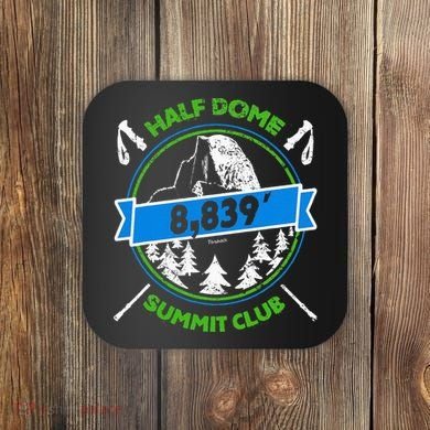 Half Dome Summit Club Coaster