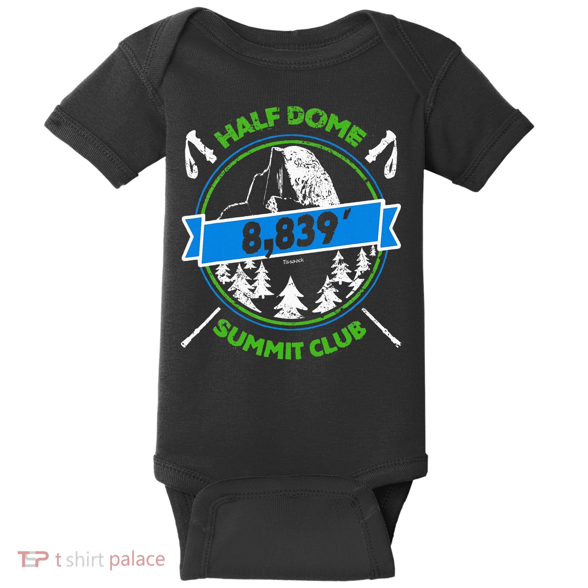 Half Dome Summit Club Baby Bodysuit
