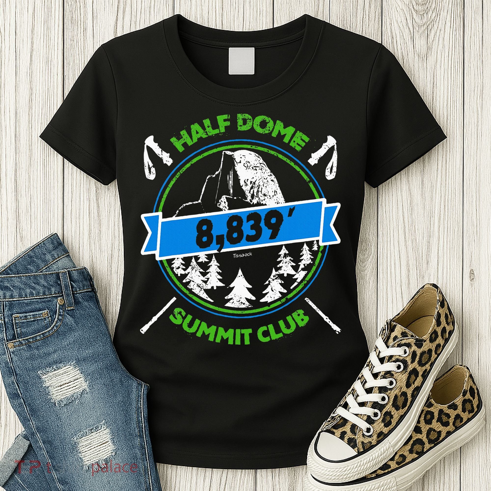 Half Dome Summit Club Women's T-Shirt