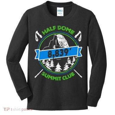 Half Dome Summit Club Kids Long Sleeve Shirt