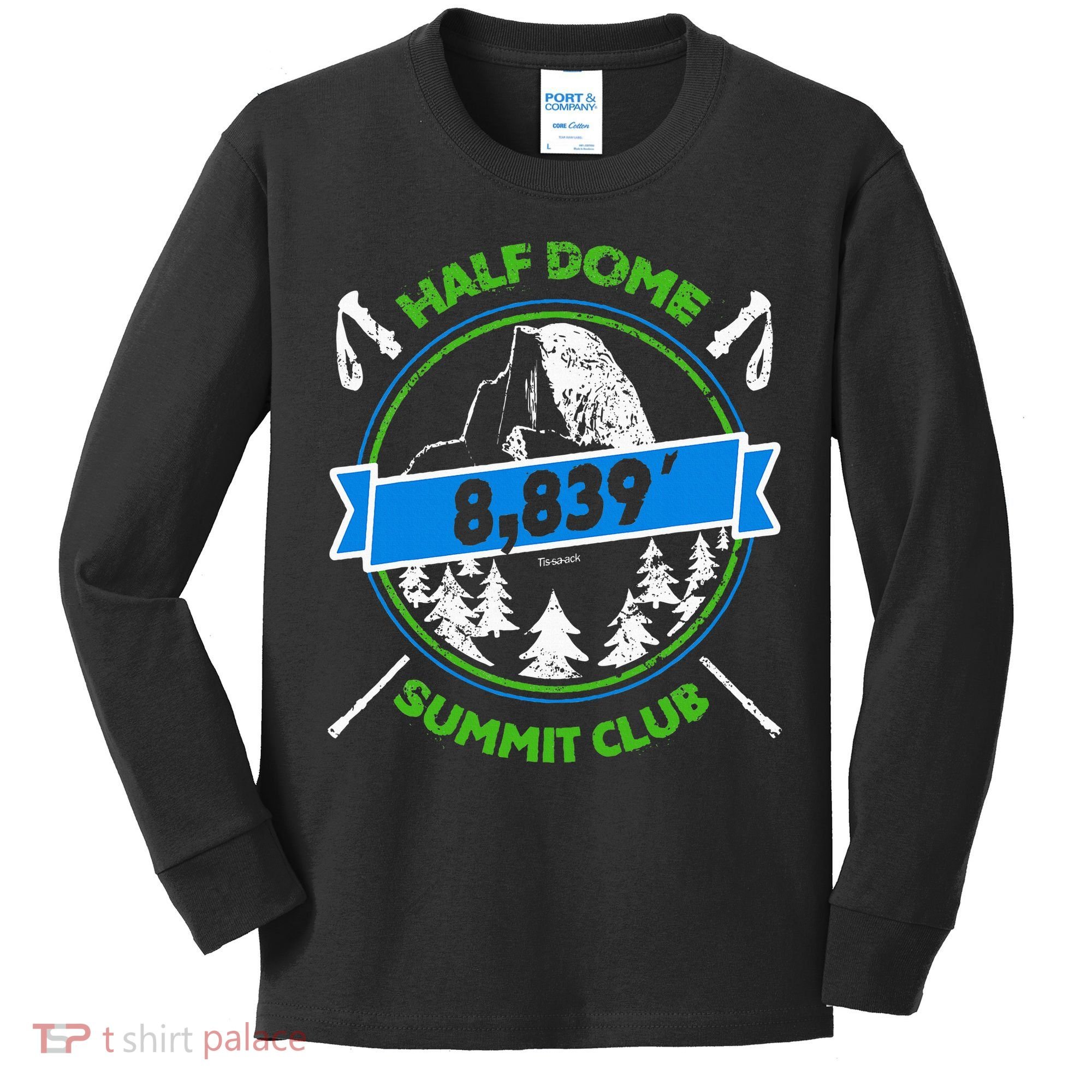 Half Dome Summit Club Kids Long Sleeve Shirt