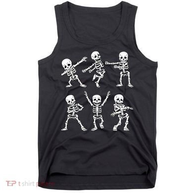 Halloween Dancing Skeletons Dance Challenge Tank Top