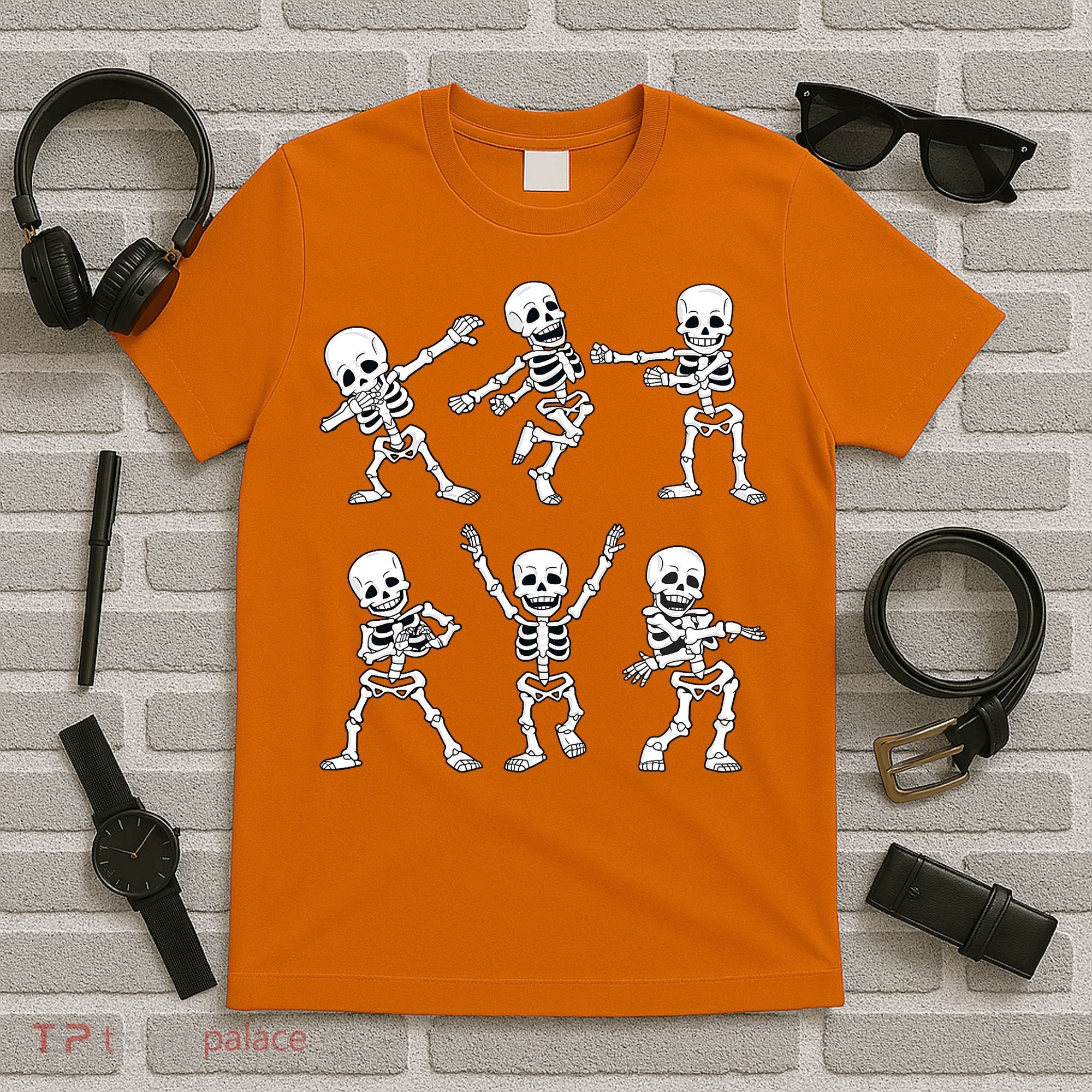 Halloween Dancing Skeletons Dance Challenge T-Shirt