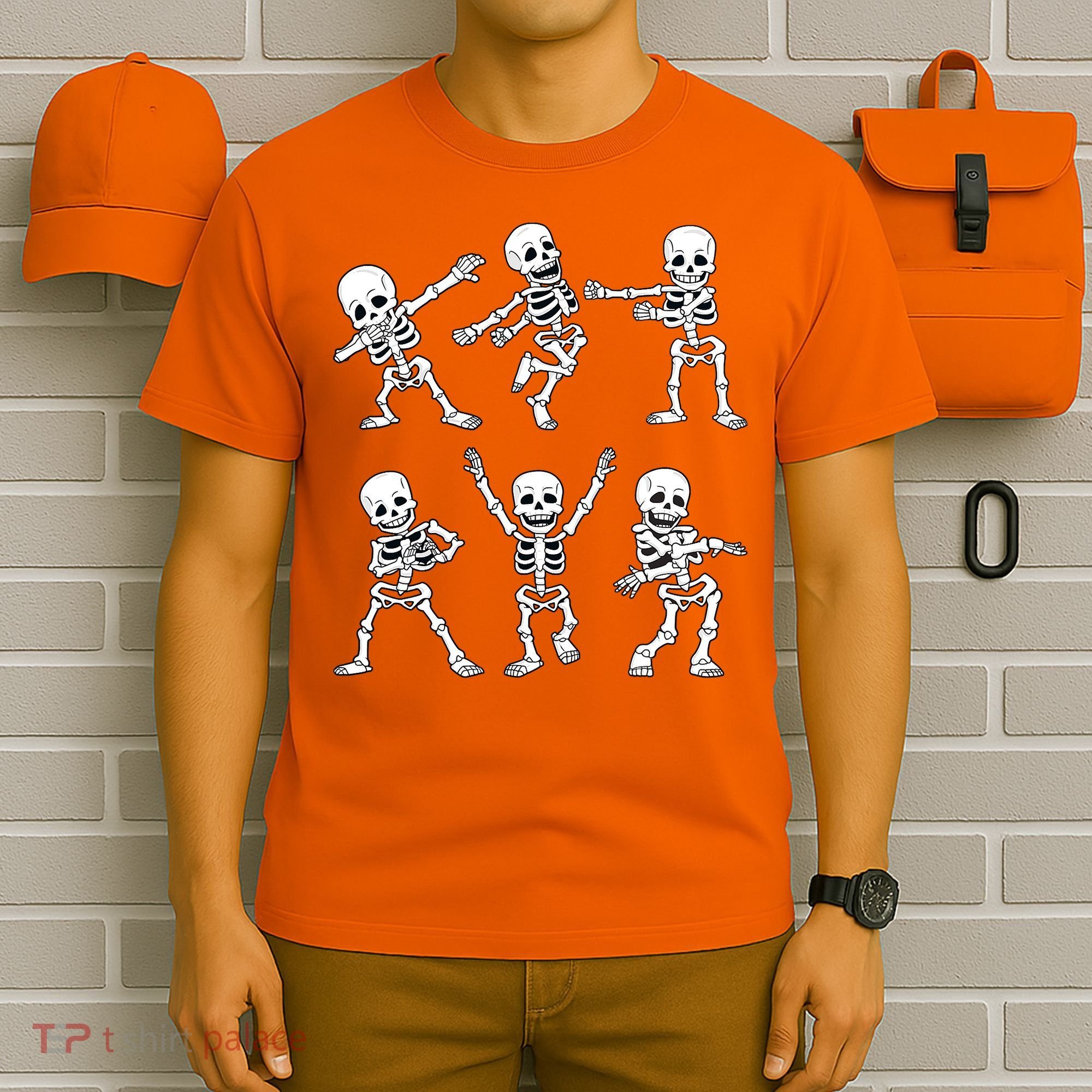 Halloween Dancing Skeletons Dance Challenge T-Shirt