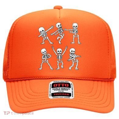 Halloween Dancing Skeletons Dance Challenge Hat