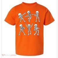 Halloween Dancing Skeletons Dance Challenge Toddler T-Shirt thumb 0