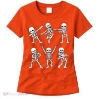 Halloween Dancing Skeletons Dance Challenge Women's T-Shirt thumb 0