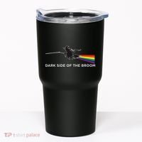 Halloween Dark Side Of The Broom Classic Rock Witch Tumbler thumb 0