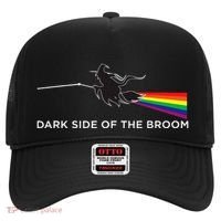 Halloween Dark Side Of The Broom Classic Rock Witch Hat thumb 0