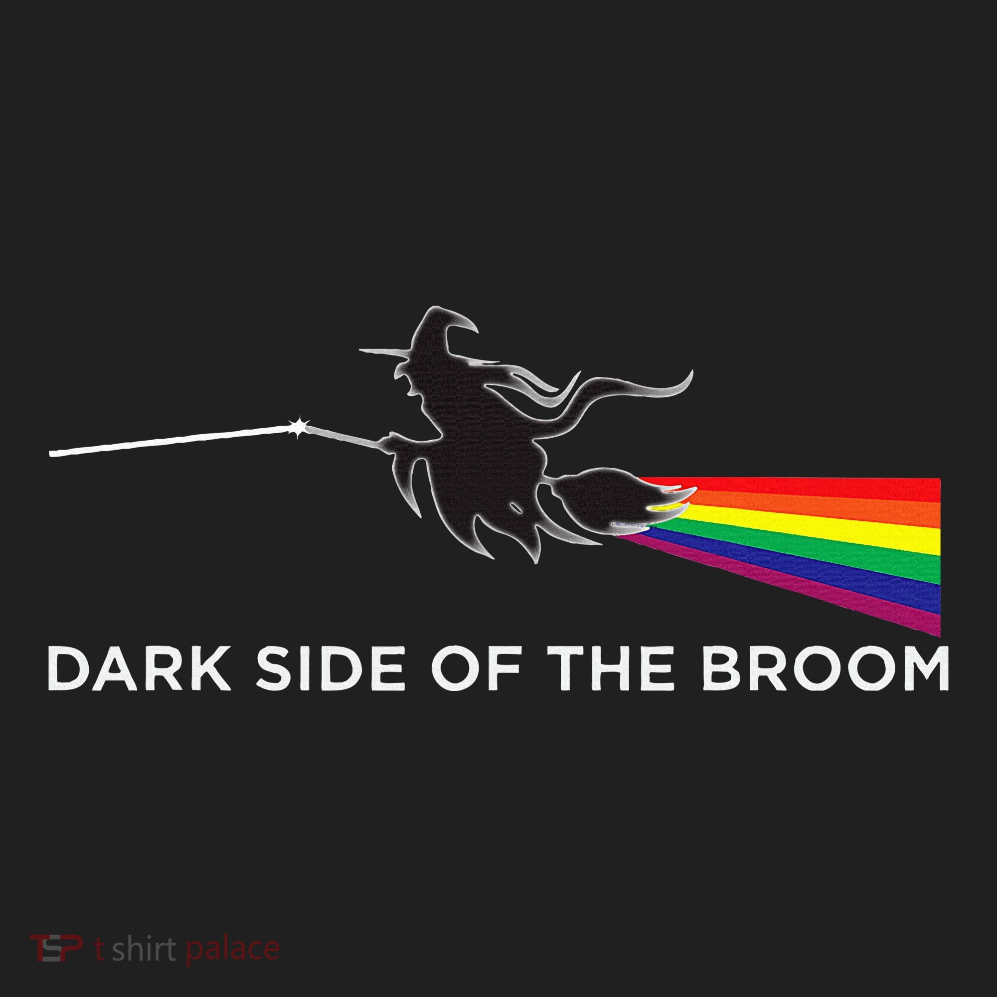 Halloween Dark Side Of The Broom Classic Rock Witch Hat