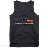 Halloween Dark Side Of The Broom Classic Rock Witch Tank Top thumb 0