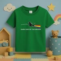 Halloween Dark Side Of The Broom Classic Rock Witch Toddler T-Shirt thumb 3