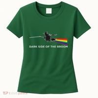 Halloween Dark Side Of The Broom Classic Rock Witch Women's T-Shirt thumb 0