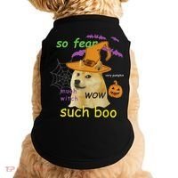 Halloween Doge Shirt Meme Costume Doggie Tank thumb 0