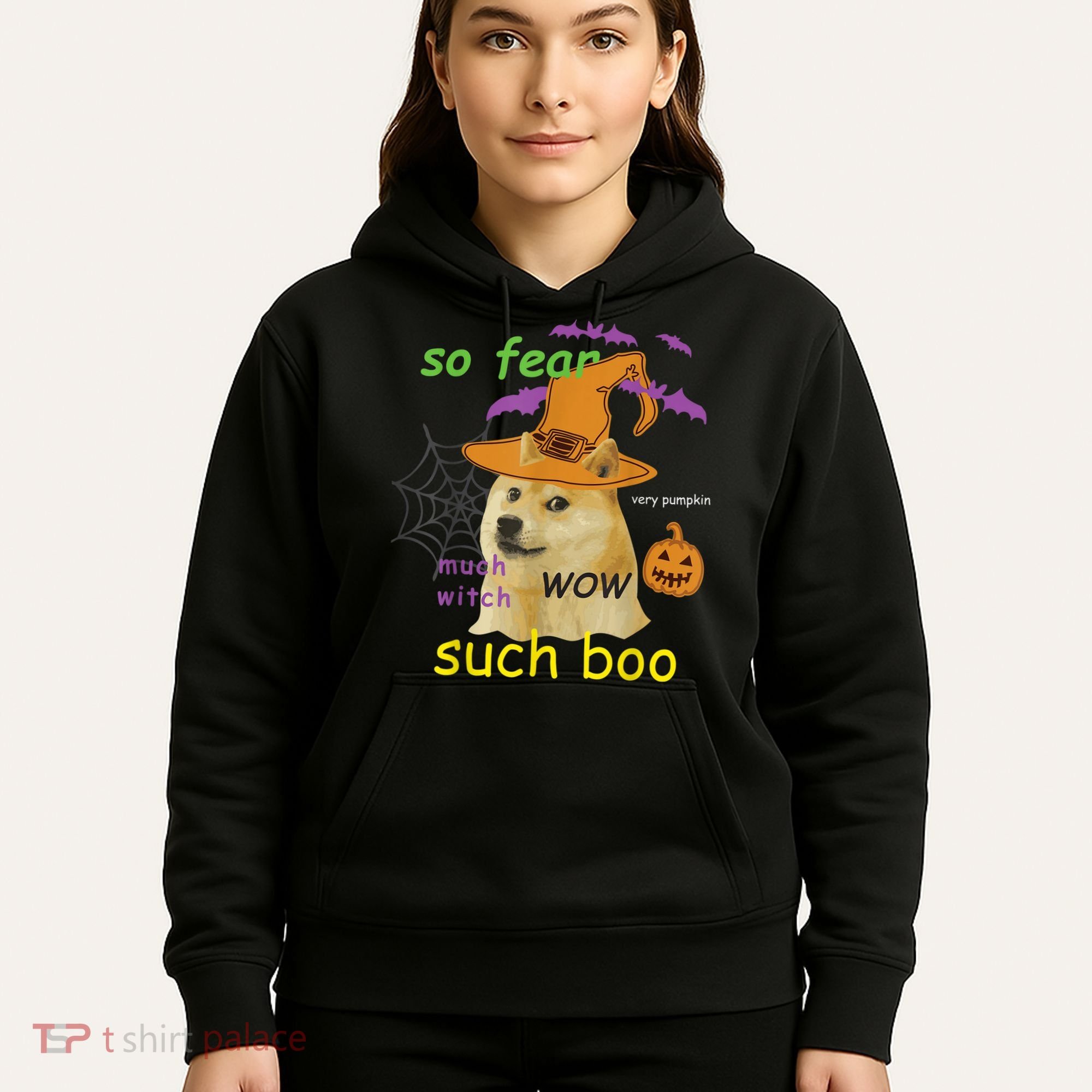 Halloween Doge Shirt Meme Costume Hoodie